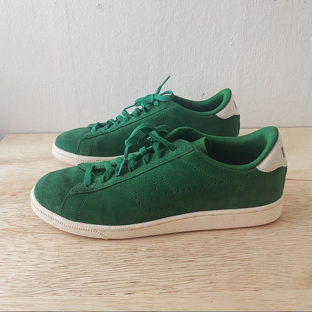 Nike Tennis Classic Green Suede
